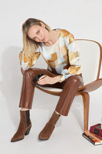 Load image into Gallery viewer, Ankle Elysse Vegan Leather Pant
