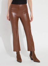 Load image into Gallery viewer, Ankle Elysse Vegan Leather Pant
