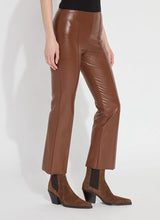 Load image into Gallery viewer, Ankle Elysse Vegan Leather Pant
