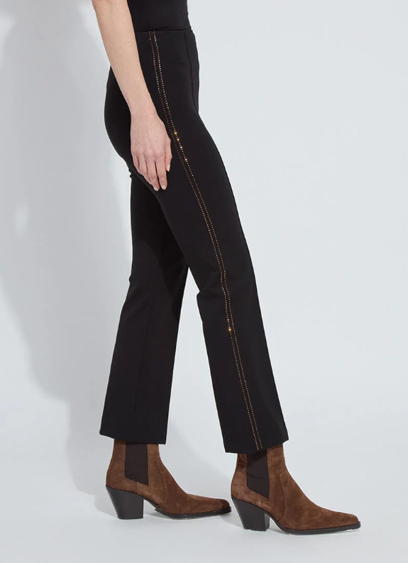 Crystal Embellished Ankle Elysse Pant