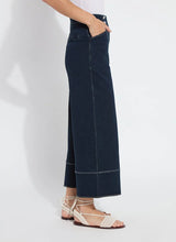 Load image into Gallery viewer, Dion Sailor Crop Palazzo Denim jeans
