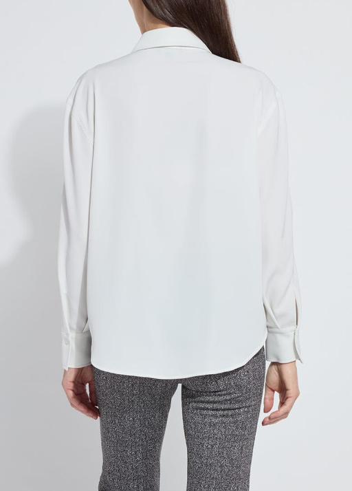 Natasha Lace Trim Shirt