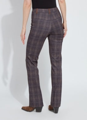 Patterned Pintuck Ponte Baby Boot Pant