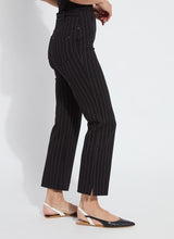 Load image into Gallery viewer, Pinstripe Baby Boot Ankle Pant
