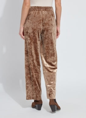 Shay Crushed Velvet Suit Pant