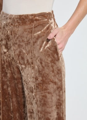 Shay Crushed Velvet Suit Pant