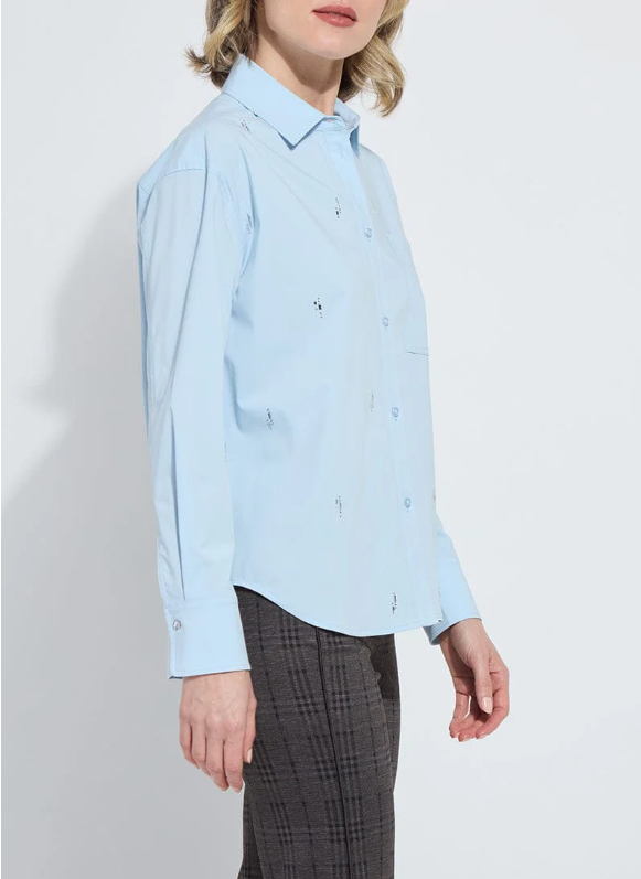 Skye Crystal Embellished Shirt