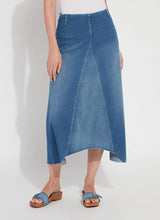 Load image into Gallery viewer, Camille Maxi Denim Skirt
