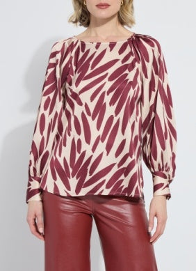 Naila Raglan Neckline Detail Blouse