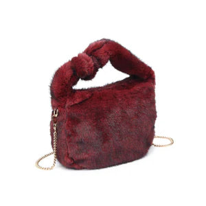 Monica Faux Fur Crossbody Bag