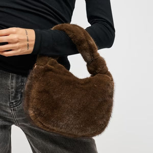 Monica Faux Fur Crossbody Bag