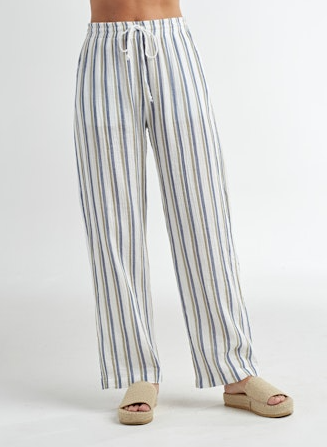 Striped Gauze Pant