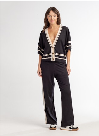 Luxe Boxy Button Top