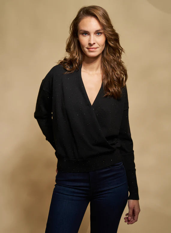 Surplice Sweater