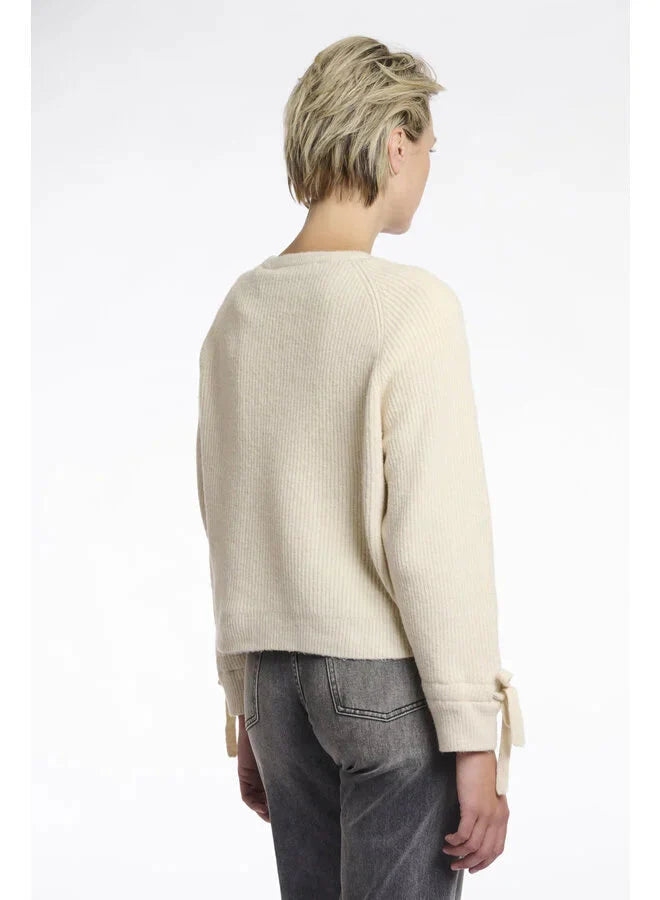 Gouke Knitted Cardigan with Bows (more colors)