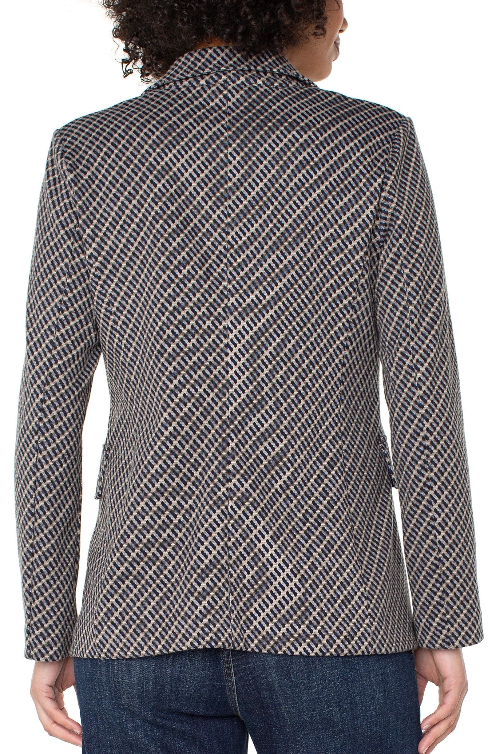 Faux Double Breasted Blazer