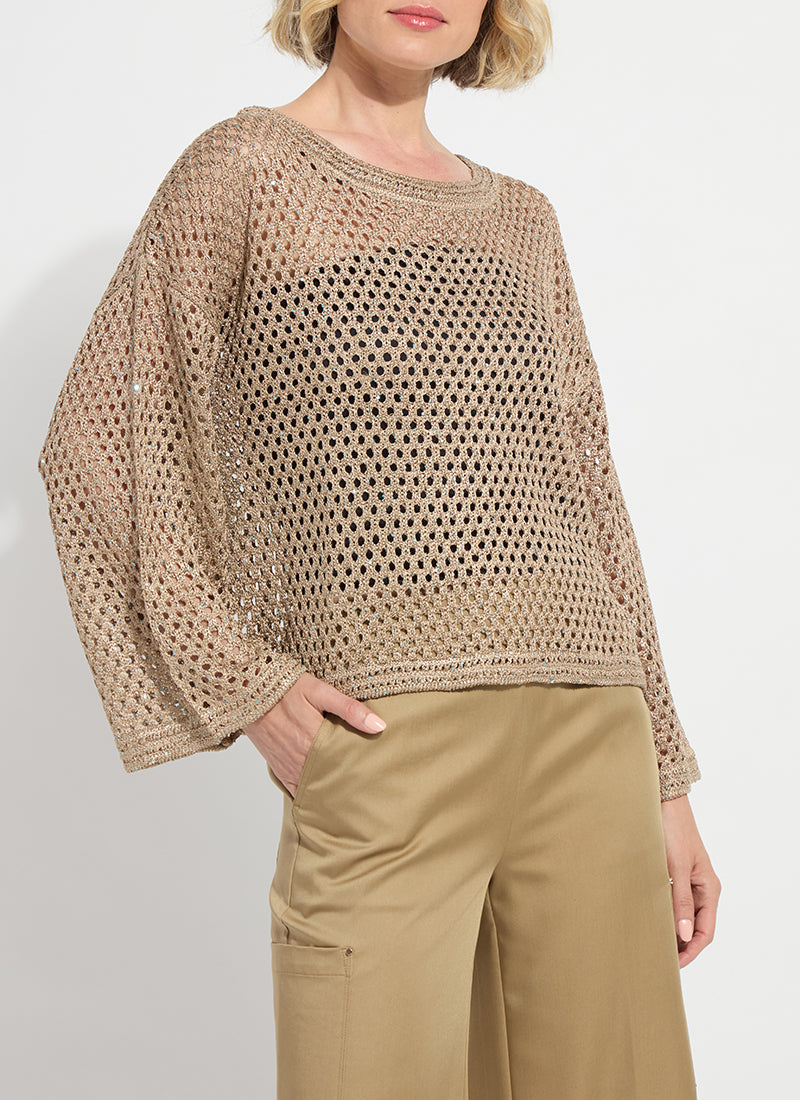 Bailey Slouchy Net Mesh Knit
