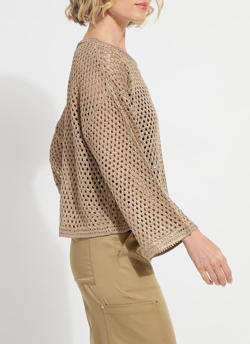 Bailey Slouchy Net Mesh Knit