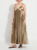 Lauren Pleated Midi Dress