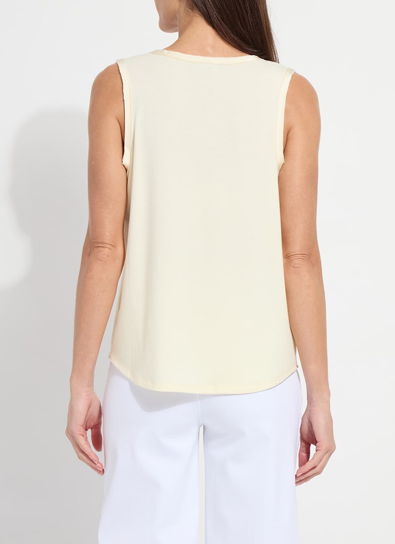 Filipa Mix Media Tank Top
