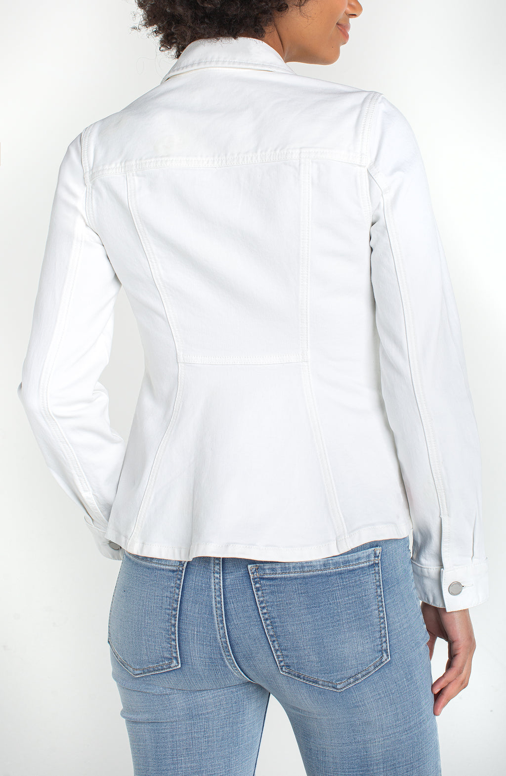 Fit and Flare Trucker Jacket
