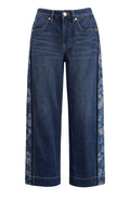 Stride Wide Leg W/Jacquard Blocking
