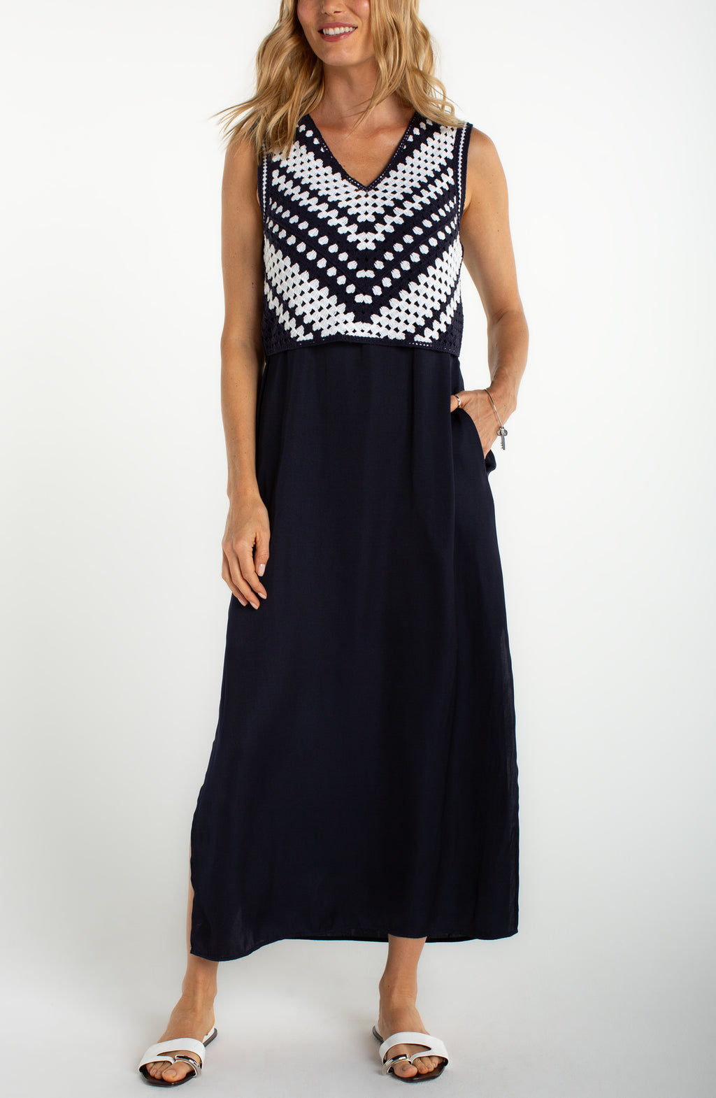 Crochet Woven Dress