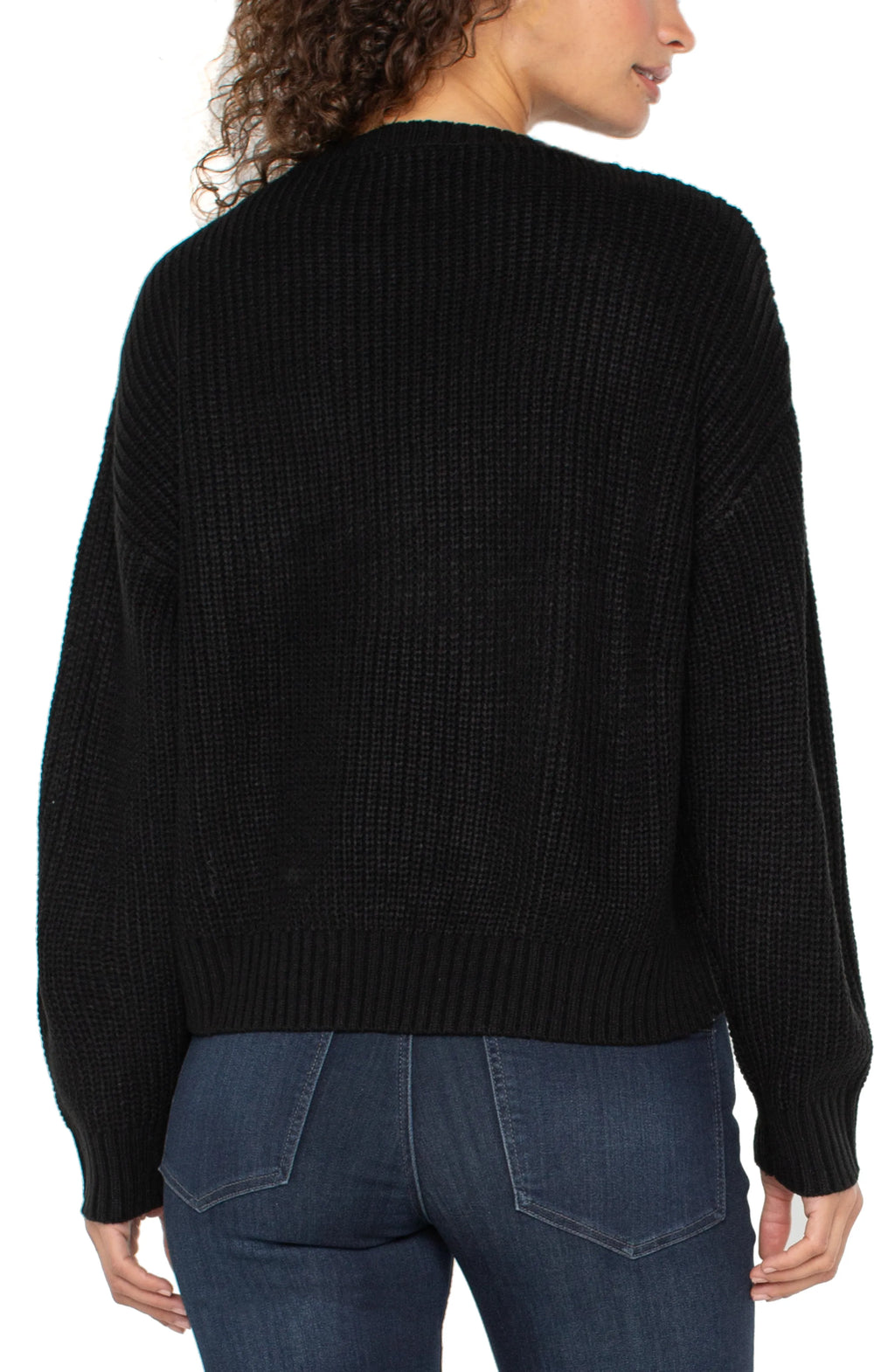 Crew Neck Sweater with Fringe (more colors)