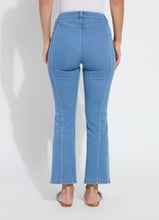 Load image into Gallery viewer, Britt Flare Split Ankle Denim Pant
