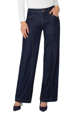 Trouser Wide Leg w/Seaming Jean