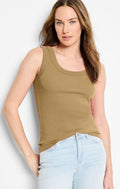 Perfect Knit Rib Scoop Tank