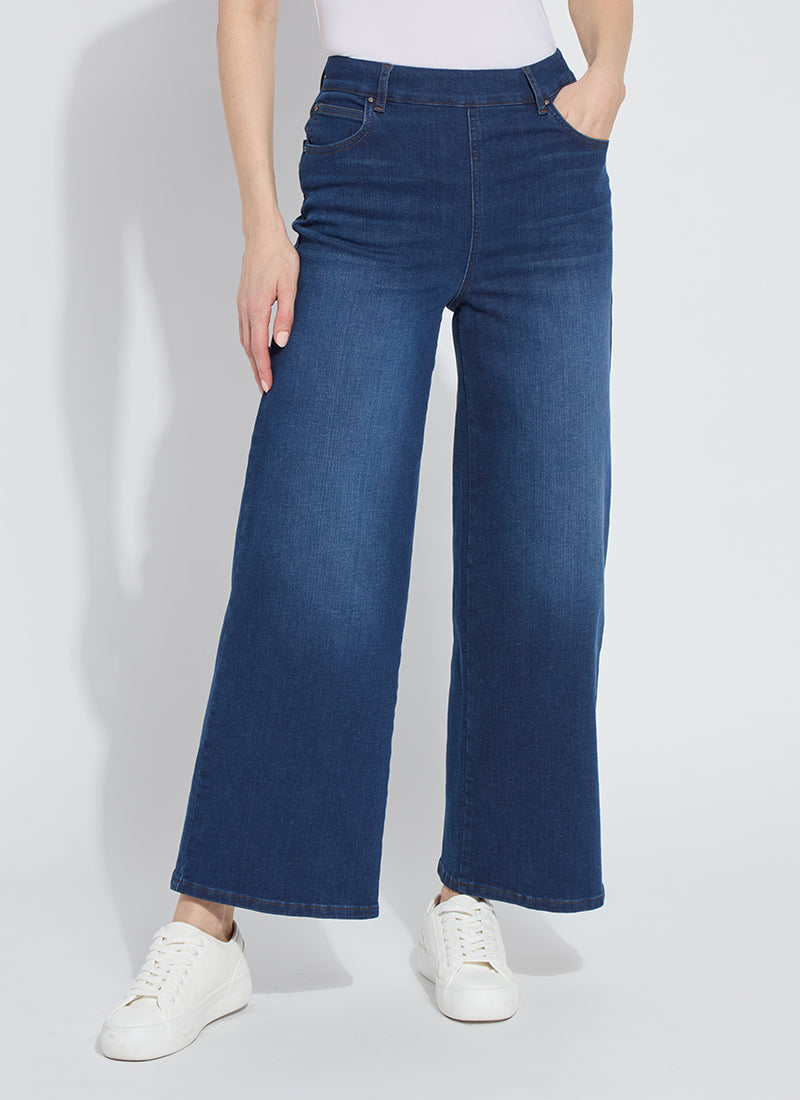 Sylvie Wide Leg Premium Denim