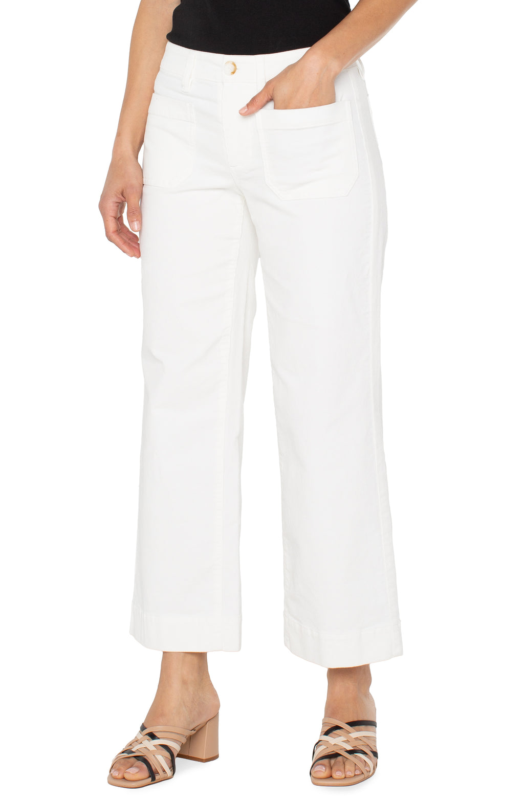 Corduroy Crop Wide Leg Pant (more colors)