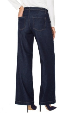 Trouser Wide Leg w/Seaming Jean