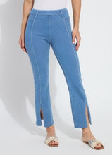 Load image into Gallery viewer, Britt Flare Split Ankle Denim Pant
