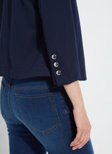 Load image into Gallery viewer, Veronica Ponte Crop Blazer
