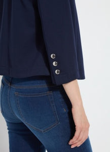 Veronica Ponte Crop Blazer