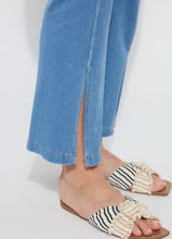 Load image into Gallery viewer, Britt Flare Split Ankle Denim Pant
