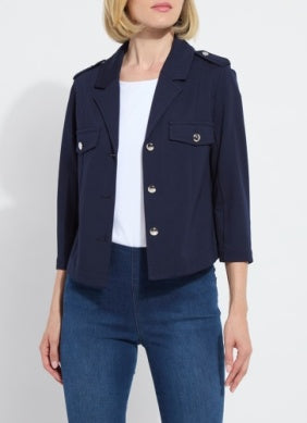 Veronica Ponte Crop Blazer