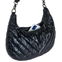 Load image into Gallery viewer, Pearl Half Moon Handbag
