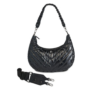 Pearl Half Moon Handbag