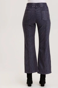 Distress Wash Jenika Flare Pant