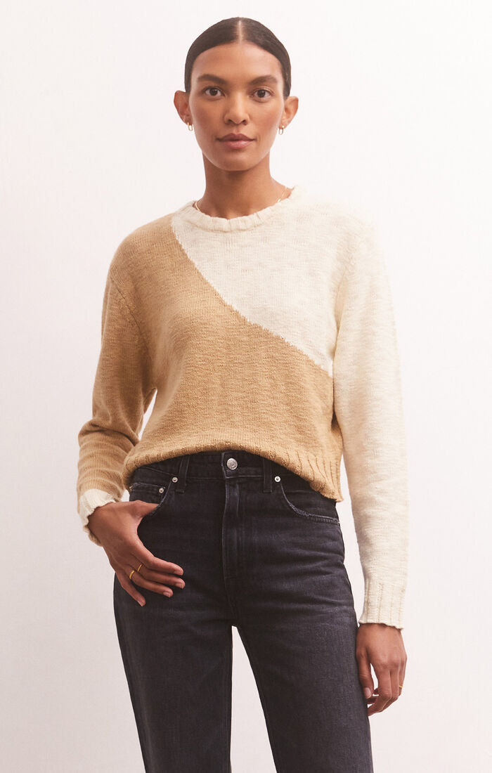 Nadira Colorblock Sweater