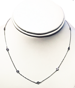Diamond By The Yard Necklace (more colors)