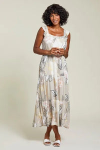 Lined Sleeveless Maxi Dress