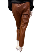 Load image into Gallery viewer, Leather Pant with Front Slits
