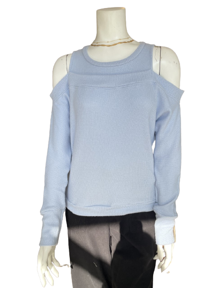 Cut Shoulder Top